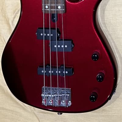 Yamaha RBX170 4-String Bass Guitar 2010s - Metallic Red for sale