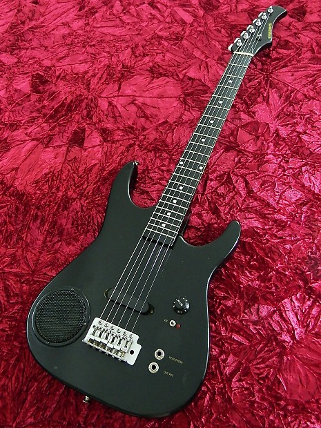Guitar with built sales in amp