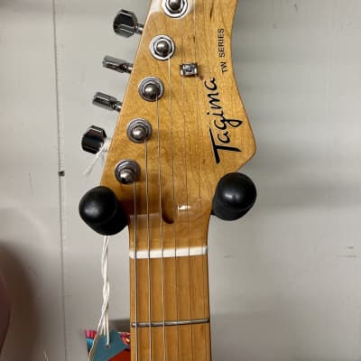 Tagima TG-530 2021 Candy Apple Red TW Series Stratocaster image 3