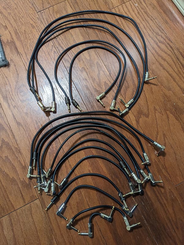Bullet Cable Patch Cables Black Reverb