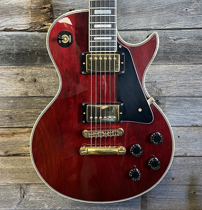 Gibson Les Paul Custom 1979 - Wine Red | Reverb