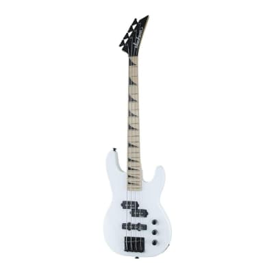 Jackson JS Series Concert Bass Minion JS1XM 4-String Electric Guitar (White) image 4