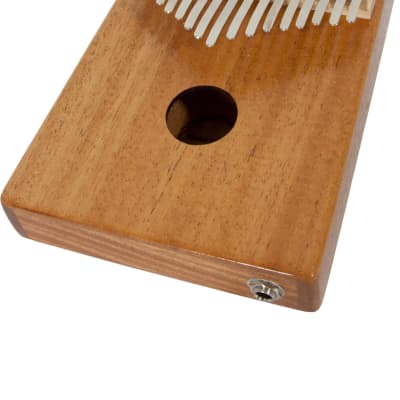 Dobani 17 Key Electric Kalimba Thumb Piano w/ Piezo Pickup - Mahogany image 1