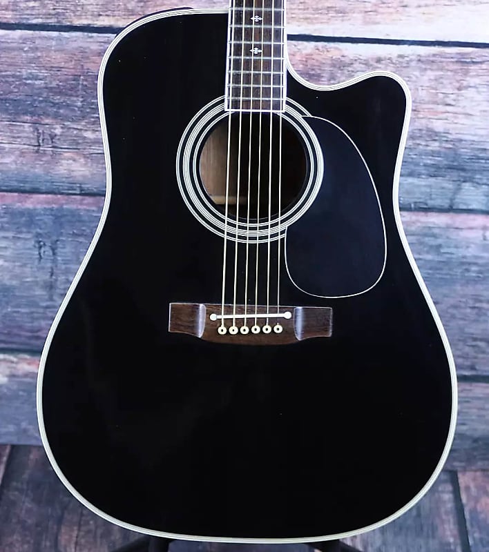 Takamine EF341SC Dreadnought Cutaway Acoustic-Electric Guitar image 2