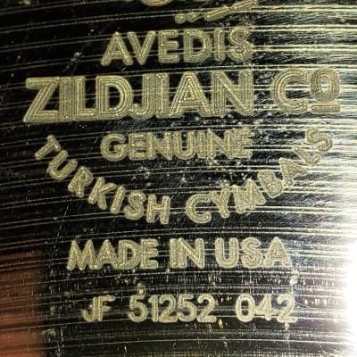 Zildjian 14" A Custom Hi-Hat Cymbals (2007/2006 Pair) image 9