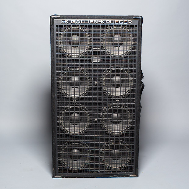 Gallien-Krueger 8x10 Cabinet Owned by Tim Foreman Of Switchfoot