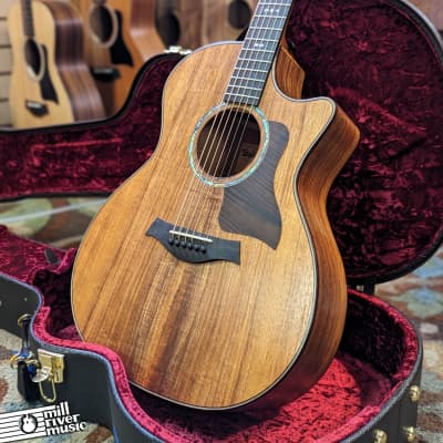 Taylor 724ce Koa Grand Auditorium Acoustic Electric Guitar w/Deluxe HSC image 1