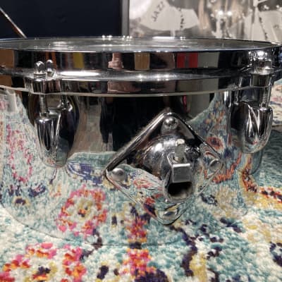 Gretsch 1970s Timbales, Latin Model 12"x6" and 13"x6", No Stand, Slingerland Mounts image 7