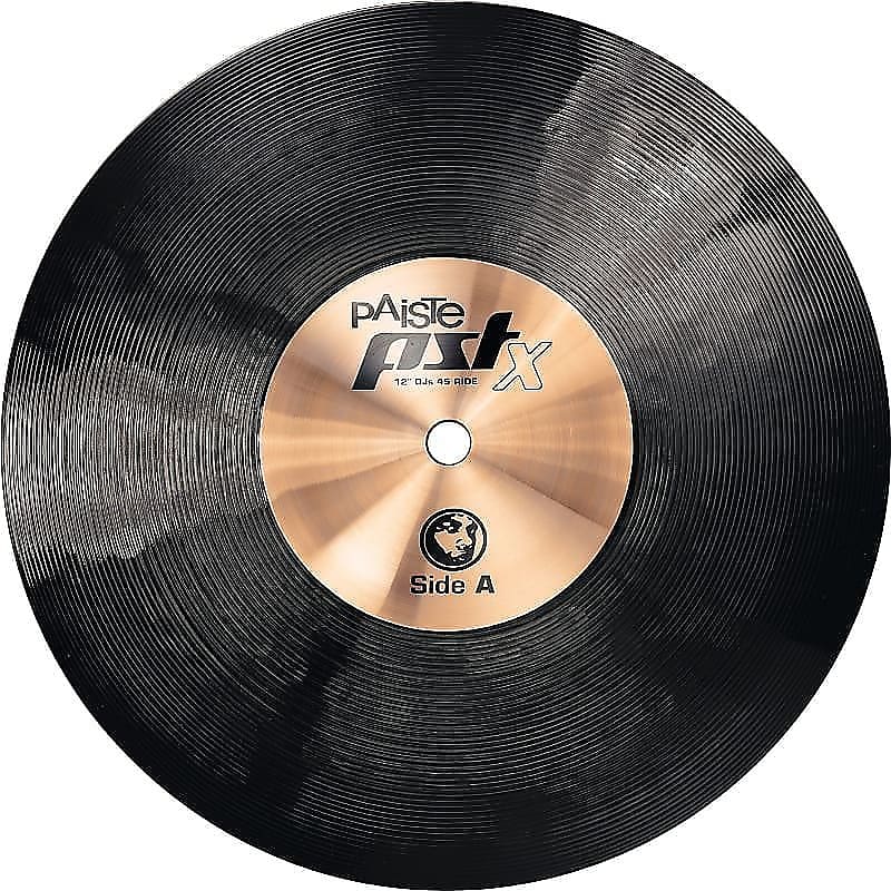 Paiste 12" PST X 45 DJs 45 Ride Cymbal image 1