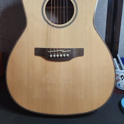 Takamine GY93E G90 Series New Yorker Parlor Acoustic/Electric Guitar Natural Gloss image 4