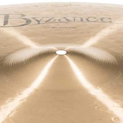 Meinl Byzance Traditional Medium Ride Cymbal 24 image 5