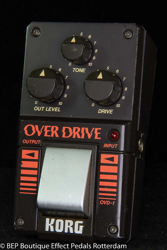 KORG OVD-1 Over Drive Demo - YouTube