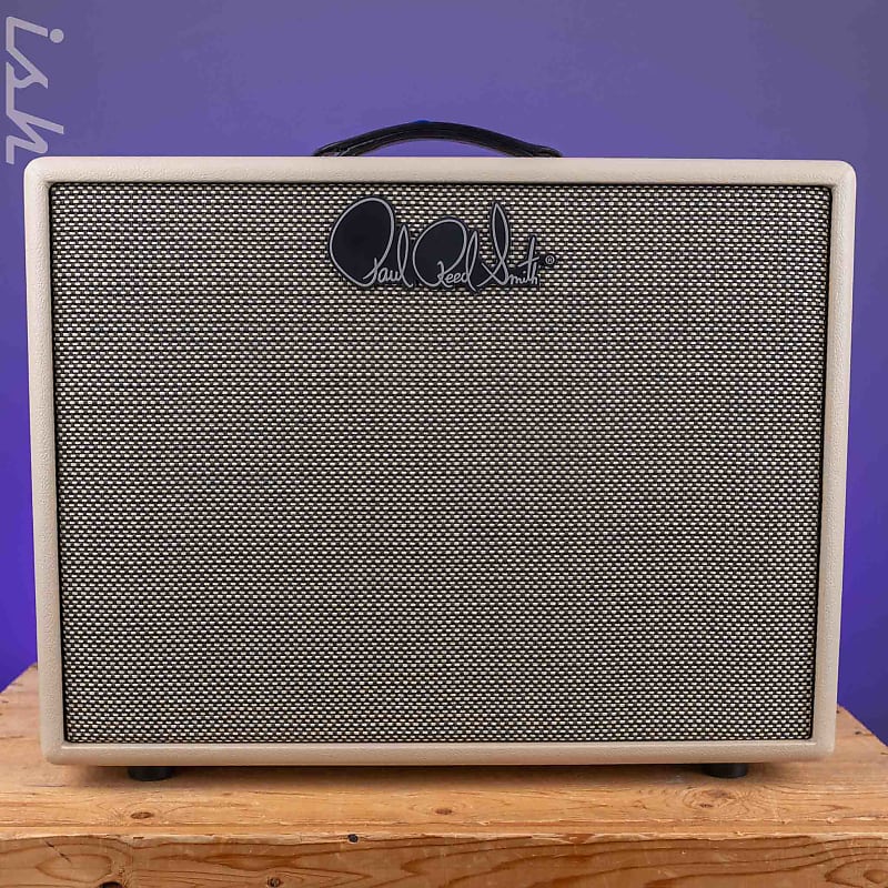 2024 PRS DGT 1x12" Speaker Cabinet David Grissom Signature Blonde Tolex image 1