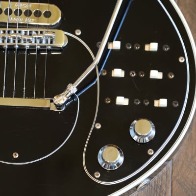 Case Queen! Guild BM-01 Pro Brian May Signature Electric Guitar Black + OHSC image 7