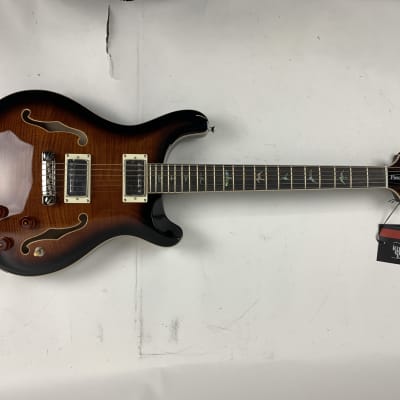 PRS Paul Reed Smith SE Hollowbody II Piezo Electric Guitar Black Gold Burst + PRS Hard Case BRAND NEW image 11