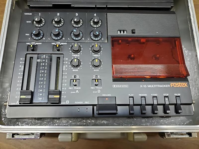 Fostex Fostex X15 Multitracker 4 track cassette recorder N/A Reverb