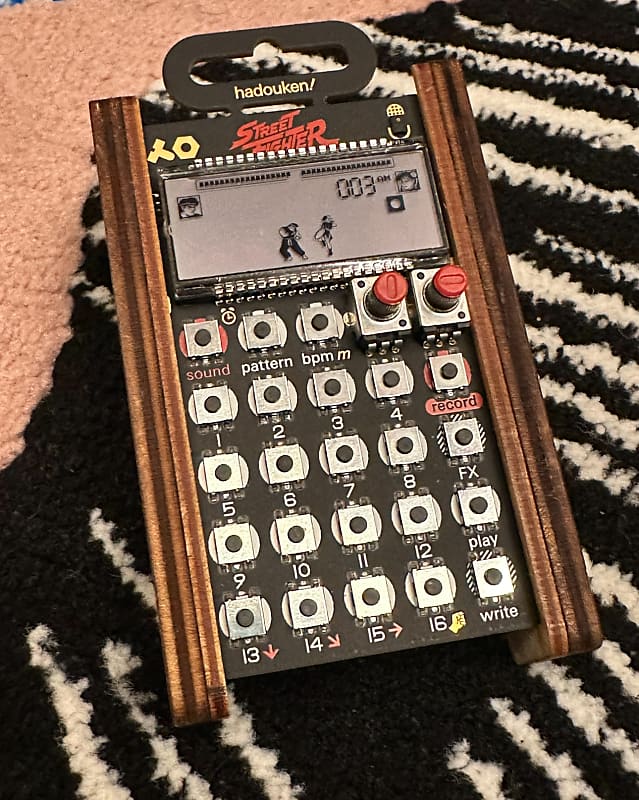 Teenage Engineering PO-133 Pocket Operator Street Fighter | Reverb