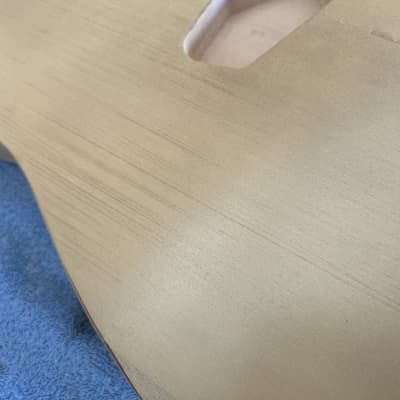 Alder Vintage Cream Telecaster Style Body, Relic Nitro Finish image 7