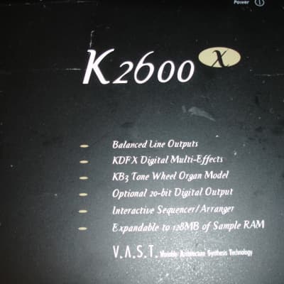 Kurzweil K2600X Fully Weighted 88-Key Professional Keyboard Synthesizer w/ Road Case image 12