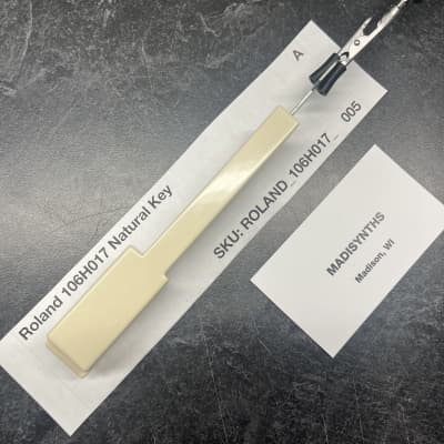 ORIGINAL Roland Replacement A Key (Matsushita SK-1xx Keybeds) (106H017) for Jupiter-4, System-100/700, SH-1/2/3/3A/5/7, RS-505, VP-330, Promars, etc