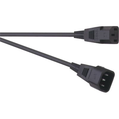 Eagle A145G 3 Pin IEC Extension Lead, 10A, 2m for sale