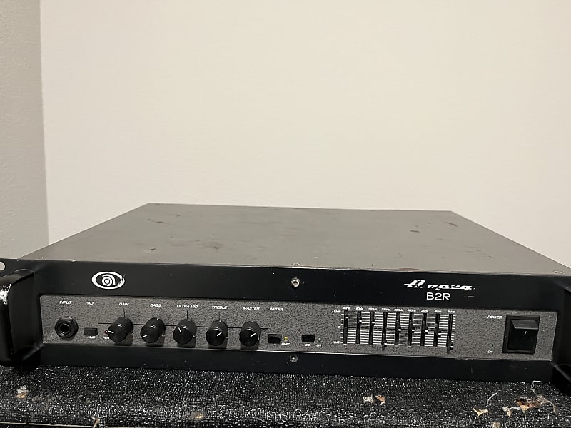 Ampeg B2R 350-Watt Rackmount Bass Amp Head 2000 - 2004 - Black image 1