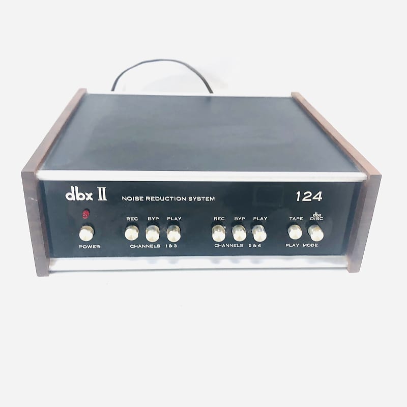 DBX II 124 Noise Reduction System 4 Channel  			