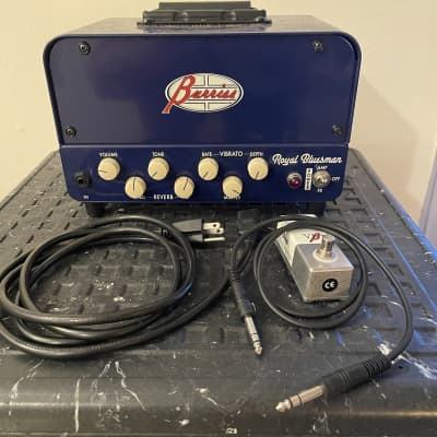 Hand wired Burriss Royal Bluesman - Handwired 18 watt class A tube amp head and FX pre-amp w/ spring reverb, tremolo/vibrato image 1