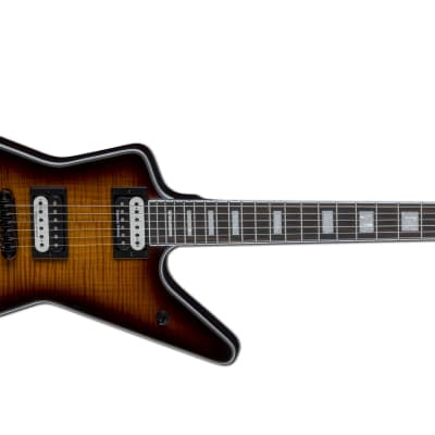 Dean ML Select Flame Top Electric GUITAR - Trans Brazilia for sale