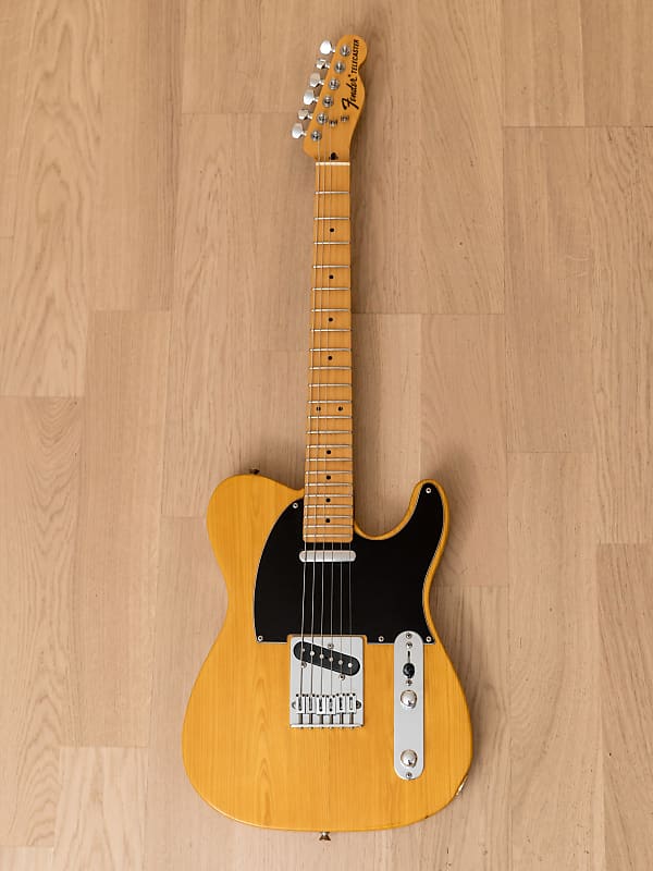 1990 Fender Telecaster TLM-55 Medium Scale Butterscotch, Ash | Reverb