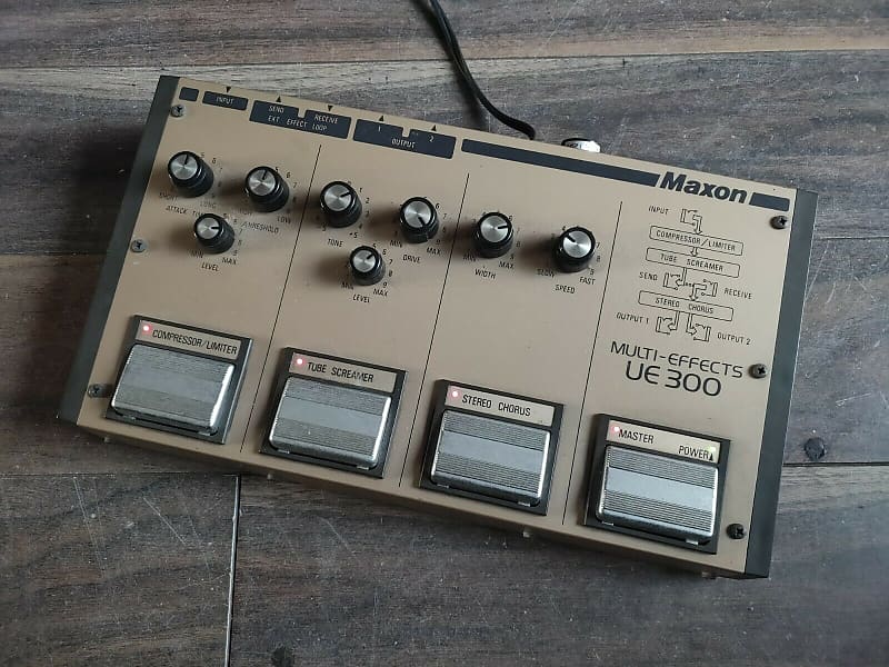 1980's Maxon/Ibanez UE300 Multi Effects (Compressor, Chorus 1980's Maxon/Ibanez UE300 Multi Effects (Compressor, Chorus