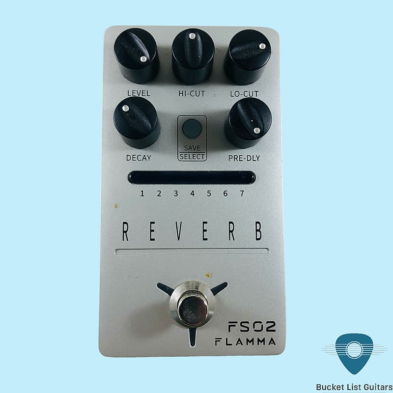 FLAMMA FS02 Reverb Pedal Reverb Stereo Electric Guitar