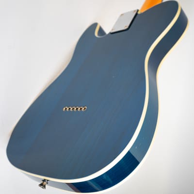 2006 Fender TL-62 Custom Telecaster CIJ Blue w/ Dark Rosewood Fretboard, Texas Special Pickups image 9