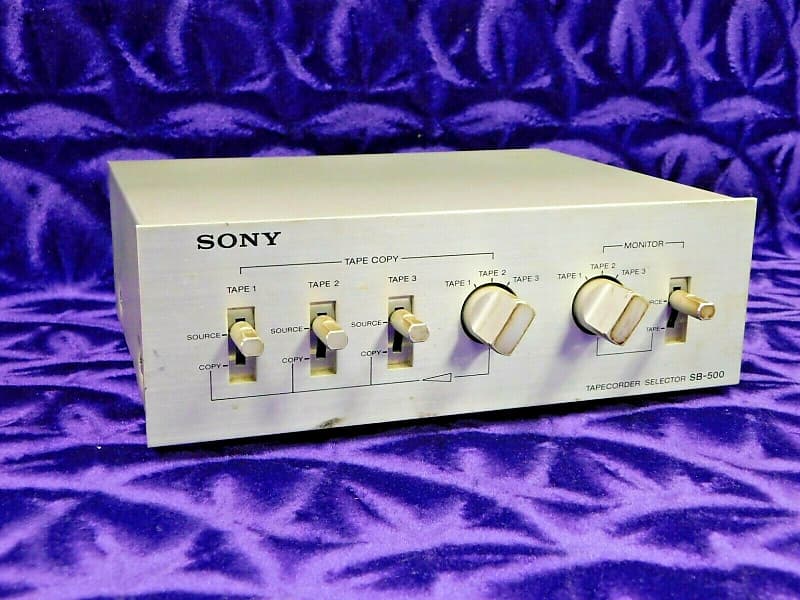 Sony Tapecorder Selector SB-500 HiFi Reel to Reel Audio Switchbox