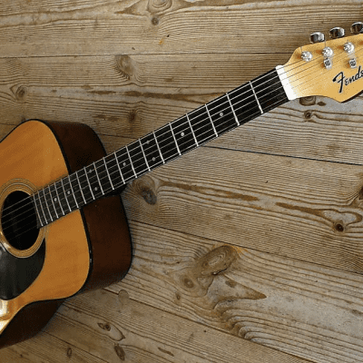 Fender Concord California Series 1987-1992 MIK Natural Vintage Acoustic Guitar with HSC image 1