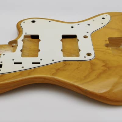 4lbs BloomDoom Nitro Lacquer Aged Relic Natural Jazz-Style Vintage Custom Guitar Body image 5