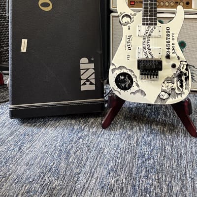 ESP Custom Shop Kirk Hammett KH-2 Ouija White for sale