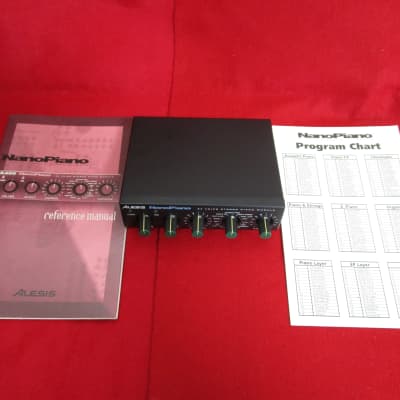 Alesis Nano Piano 64 Voice Stereo Piano Module TESTED w/ Manual (English)