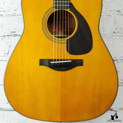 Yamaha FG5 GL Red Label Gloss Acoustic w/ case (#348A)