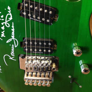 Hamer Signed By Dio (authentic) Green image 2