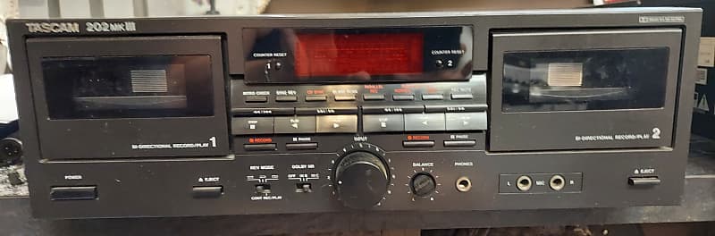 Tascam 202 MKIIl Cassette Recorder | Reverb