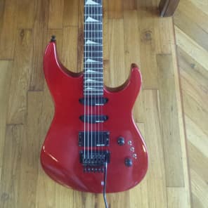 Kaman Applause GTX23 Red MIK 80's Metal Hair Band Guitar S/S/H | Reverb