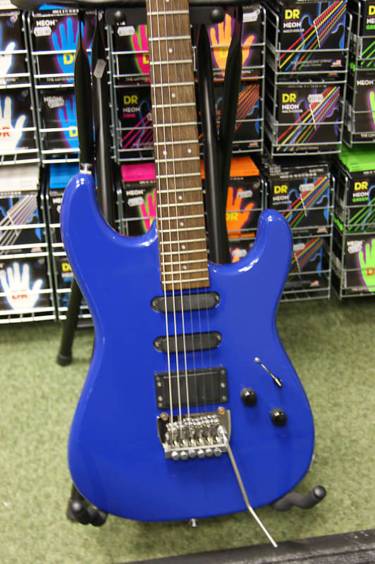 Aria Pro II SLDX3 electric guitar in blue Made in Japan Reverb