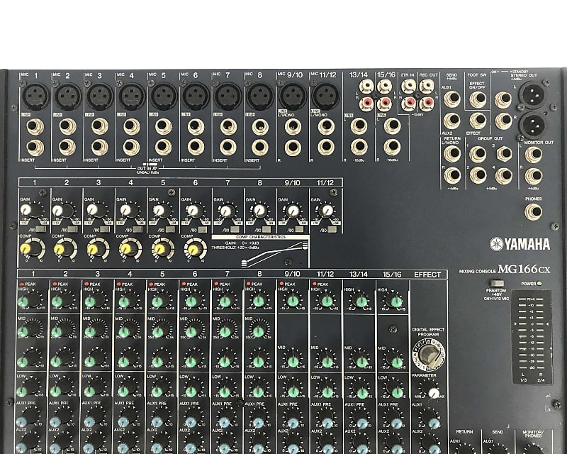 Yamaha MG166CX 16 Channel Mixer | Reverb