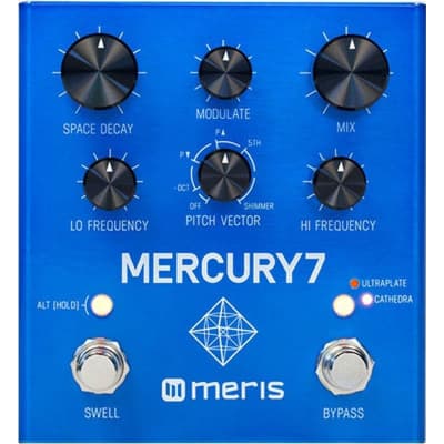 Reverb.com listing, price, conditions, and images for meris-mercury7-reverb-pedal