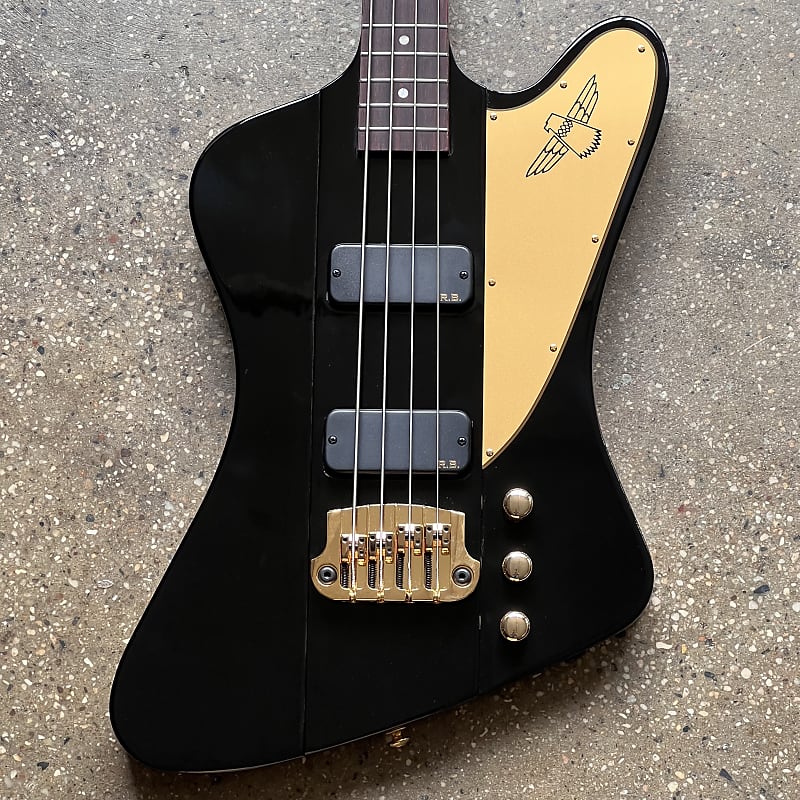 Gibson Rex Brown Signature Thunderbird 2022 - Ebony image 1
