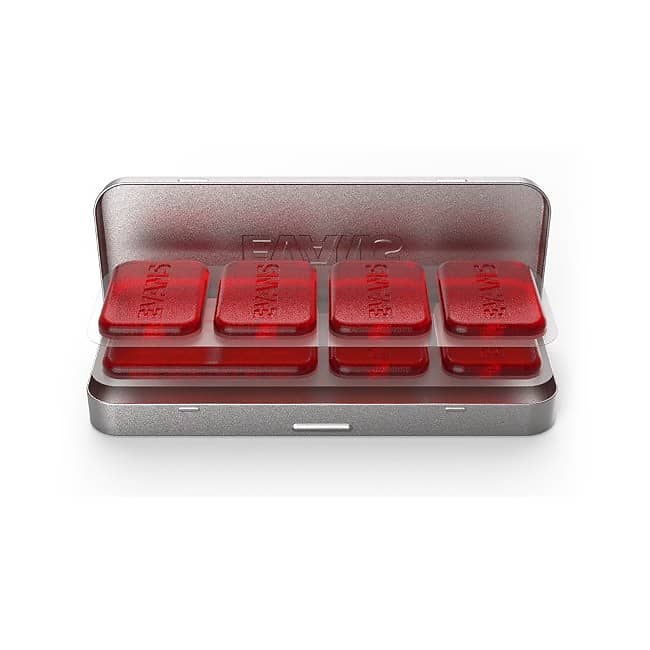 EVANS EQ Pods Damping Pads red High-Performance Dämpfer Pads | Reverb