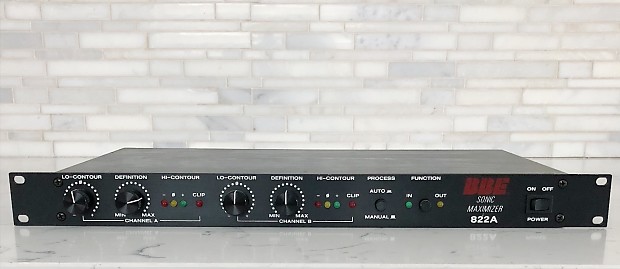 BBE 822A Sonic Maximizer Audio Processor | Reverb