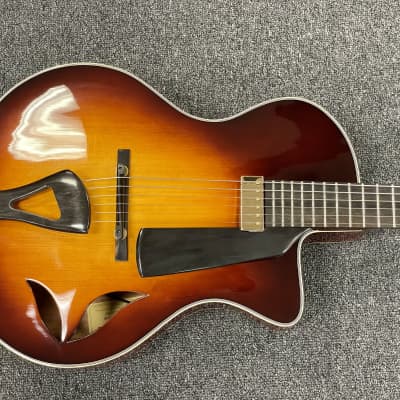 Eastman FV680CE-SB Frank Vignola Signature Archtop Guitar w/ OHSC - Sunburst image 4