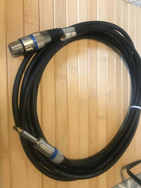6.35mm TS Jack - 6.35mm TS Jack Pro Cable, 3m by Gear4music